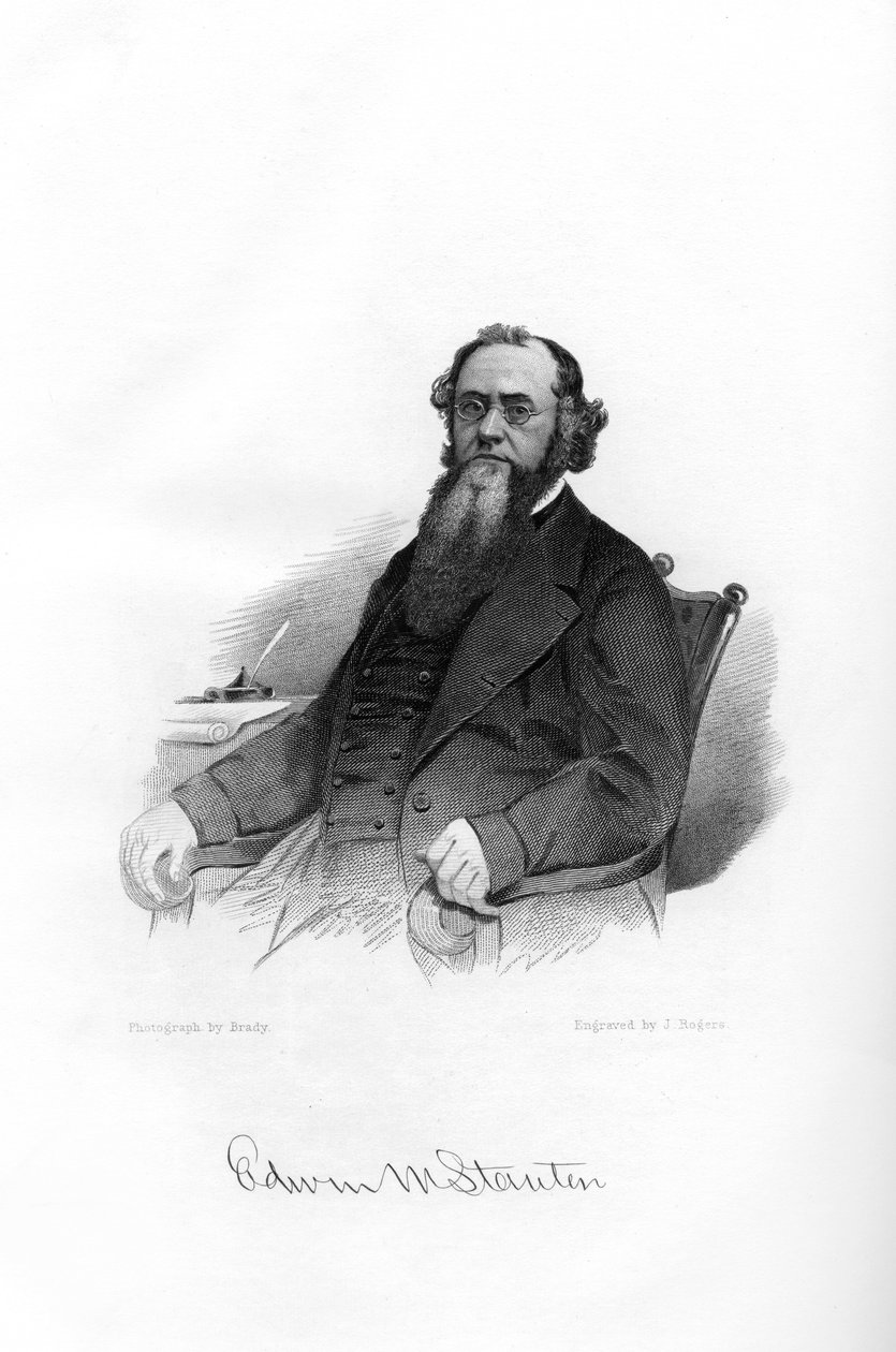 Edwin McMasters Stanton, avocat et politicien américain, 1862-1867 - Brady