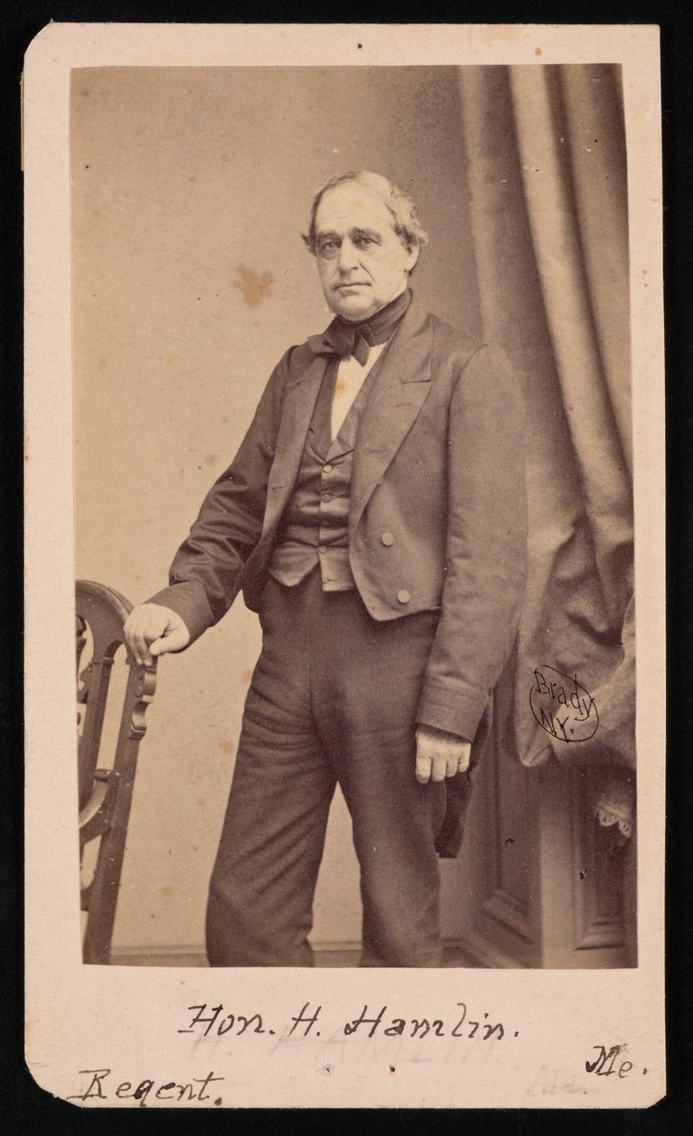 Portrait de Hannibal Hamlin, 1809-1891 - Brady