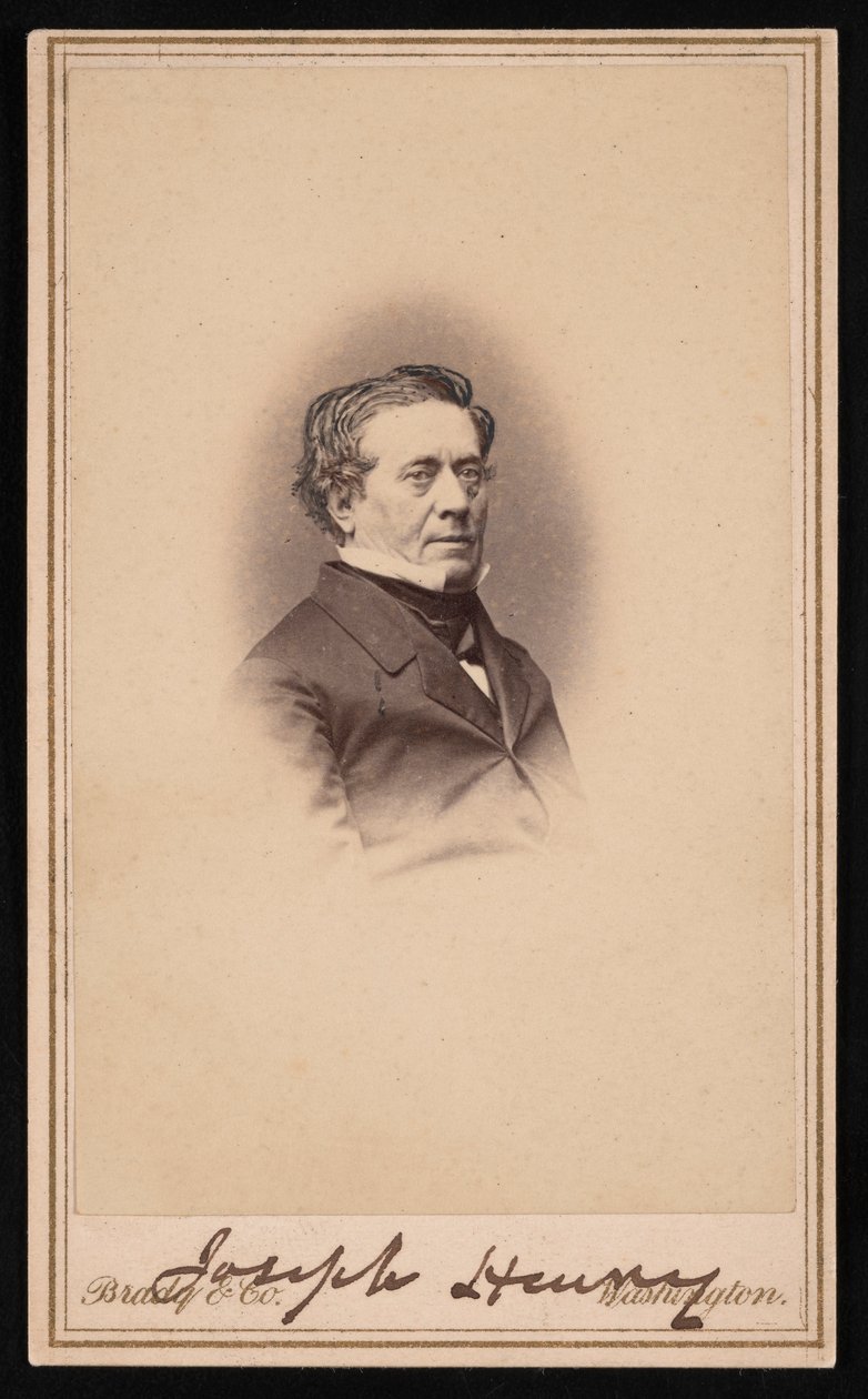 Portrait de Joseph Henry 1797-1878, entre 1858 et 1869 - Brady