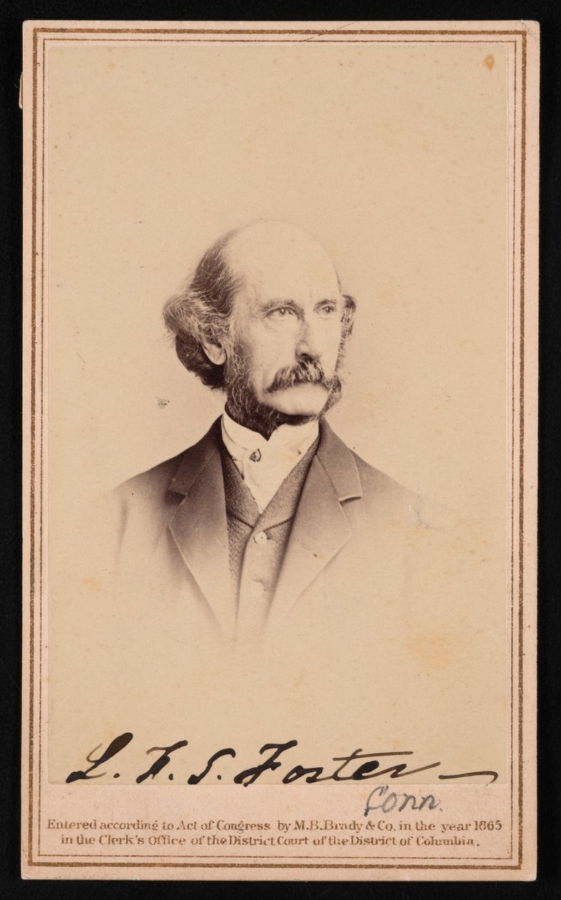 Portrait de LaFayette Sabine Foster 1806-1880 - Brady