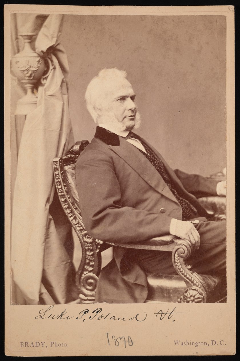 Portrait de Luke Potter Poland 1815-1887, 1870 - Brady