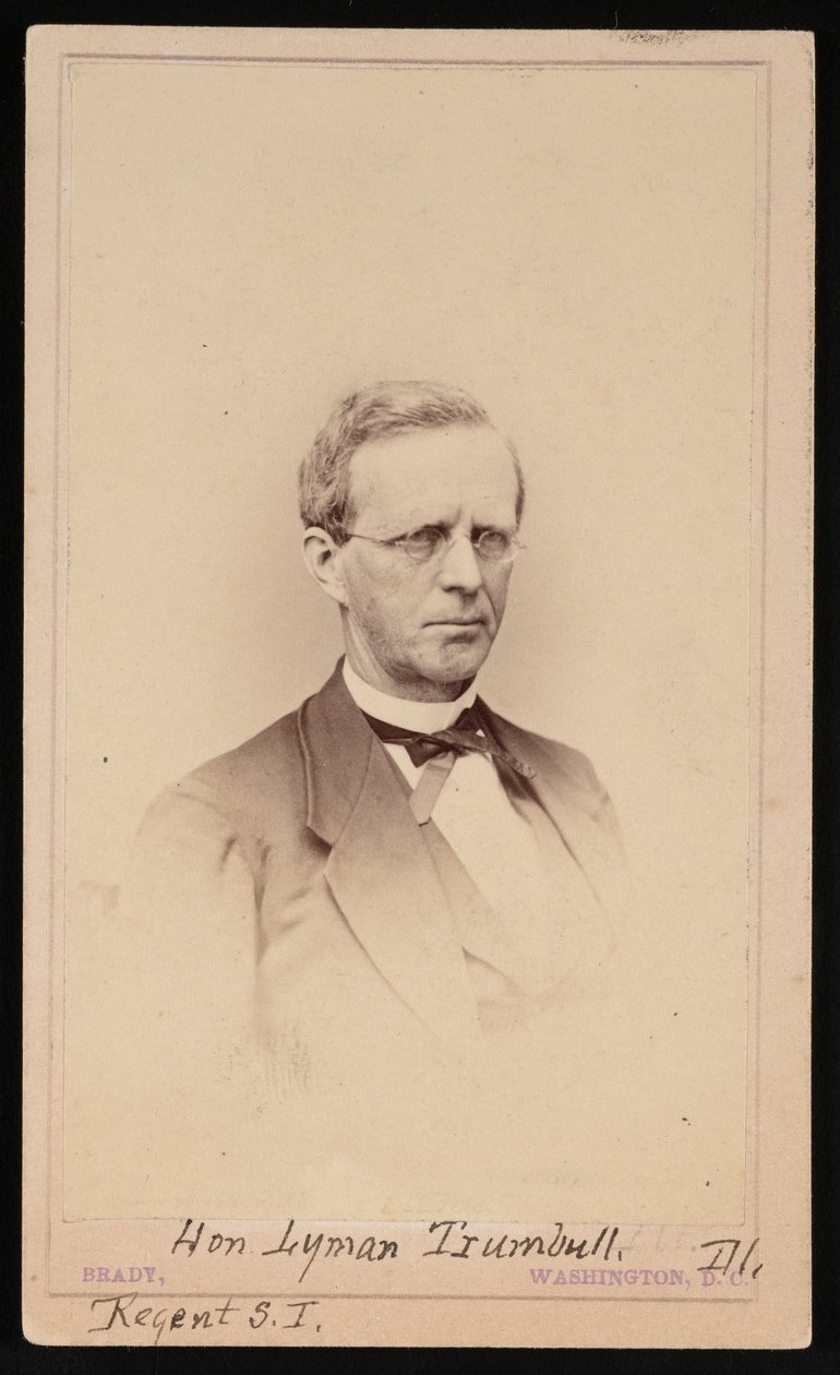 Portrait de Lyman Trumbull, 1813-1896, entre 1862 et 1869 - Brady