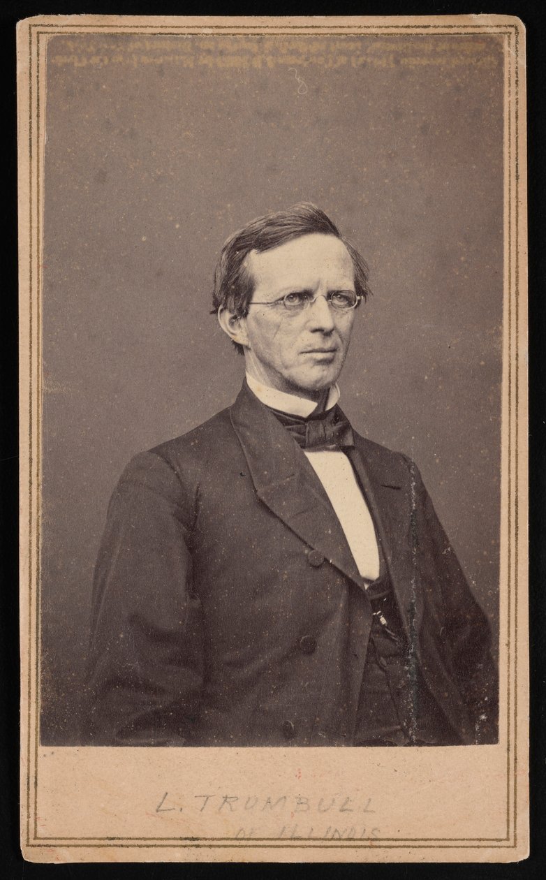 Portrait de Lyman Trumbull 1813-1896, entre 1864 et 1868 - Brady