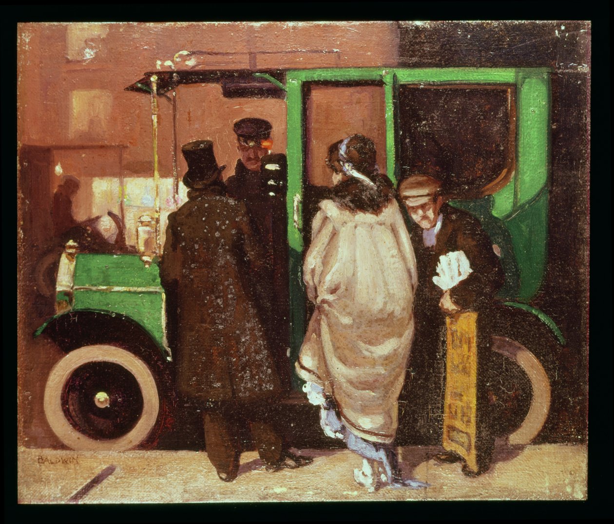 Le taxi, vers 1908-10 - Brake Baldwin