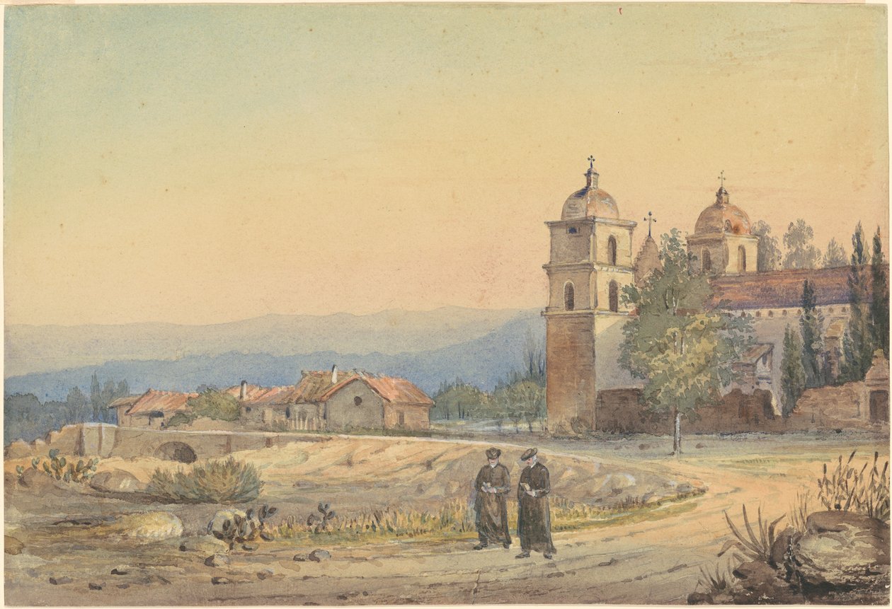 Église de Santa Barbara - British 19th Century