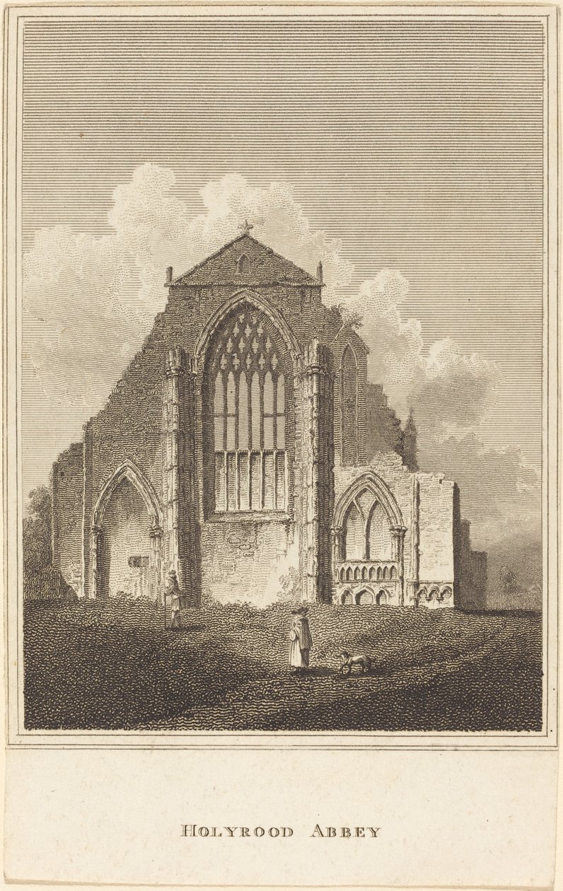 Abbaye de Holyrood - British 19th Century