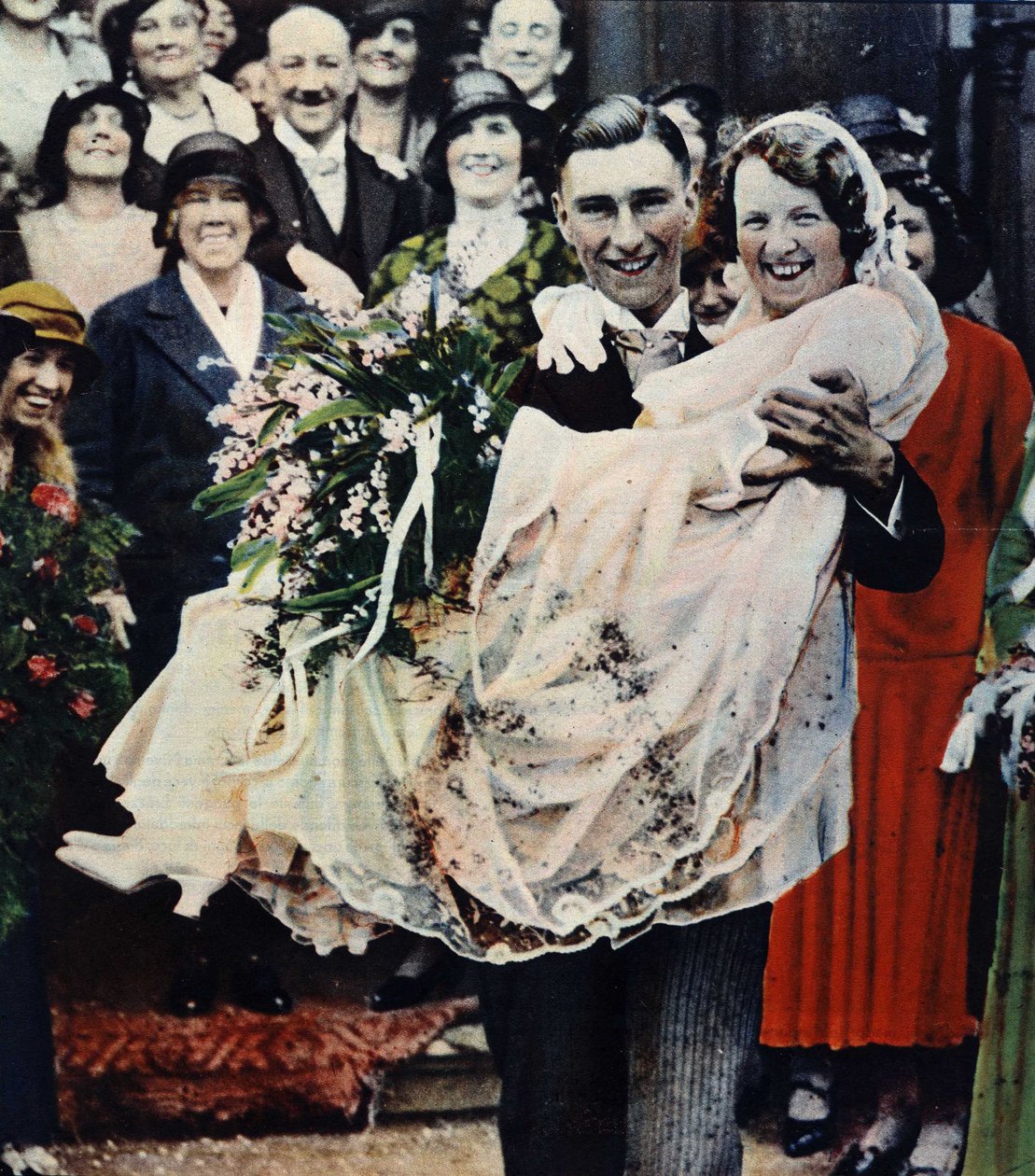 Mariés à Londres en 1932. - British Photographer