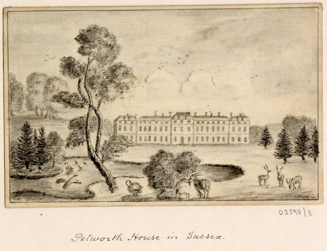 Une série de croquis, vues en Grande-Bretagne, sur le continent et en Amérique 1772-1778 - British School