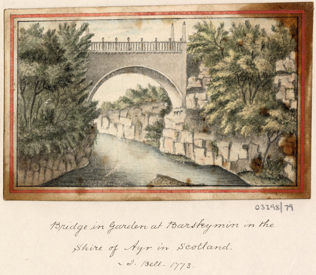 Une série de croquis, vues en Grande-Bretagne, sur le continent et en Amérique 1772-1778 - British School