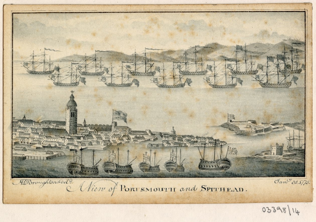 Une série de croquis, vues en Grande-Bretagne, sur le Continent et en Amérique 1772-1778 - British School