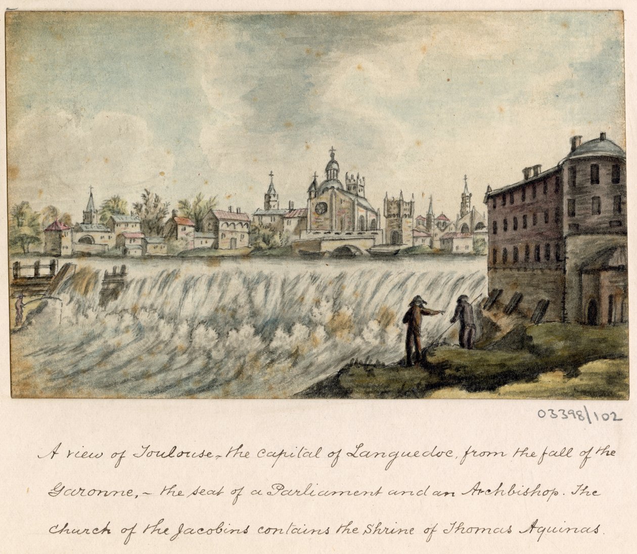 Une série de croquis, vues en Grande-Bretagne, sur le continent et en Amérique 1772-1778 - British School