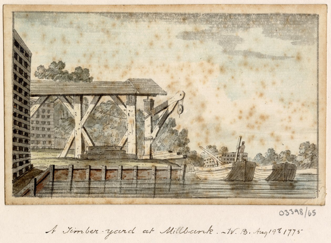 Une série de croquis, vues en Grande-Bretagne, sur le continent et en Amérique 1772-1778 - British School