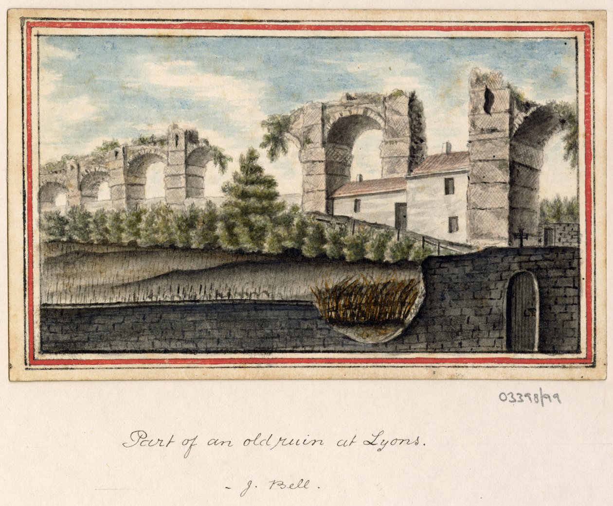 Une série de croquis, vues en Grande-Bretagne, sur le Continent et en Amérique 1772-1778 - British School