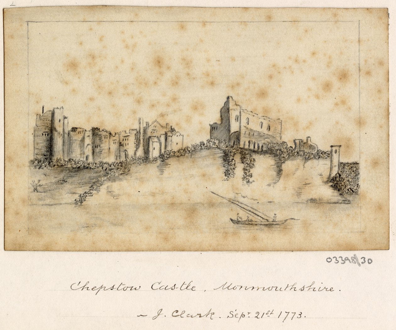 Une série de croquis, vues en Grande-Bretagne, sur le Continent et en Amérique 1772-1778 - British School