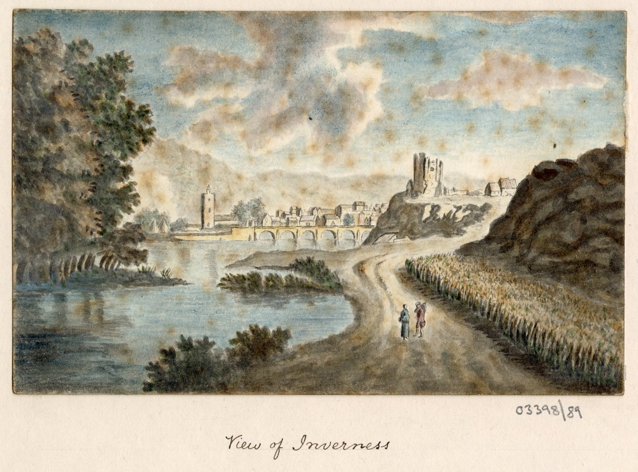 Une série de croquis, vues en Grande-Bretagne, sur le Continent et en Amérique 1772-1778 - British School