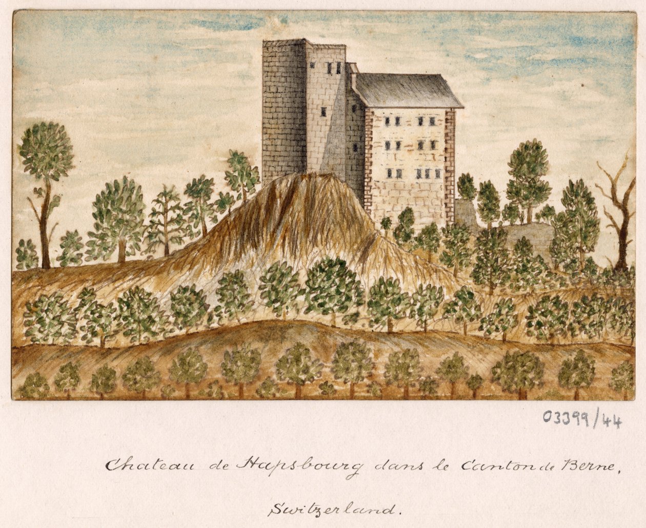 Une série de croquis, vues en Grande-Bretagne, sur le Continent et en Amérique 1772-1778 - British School