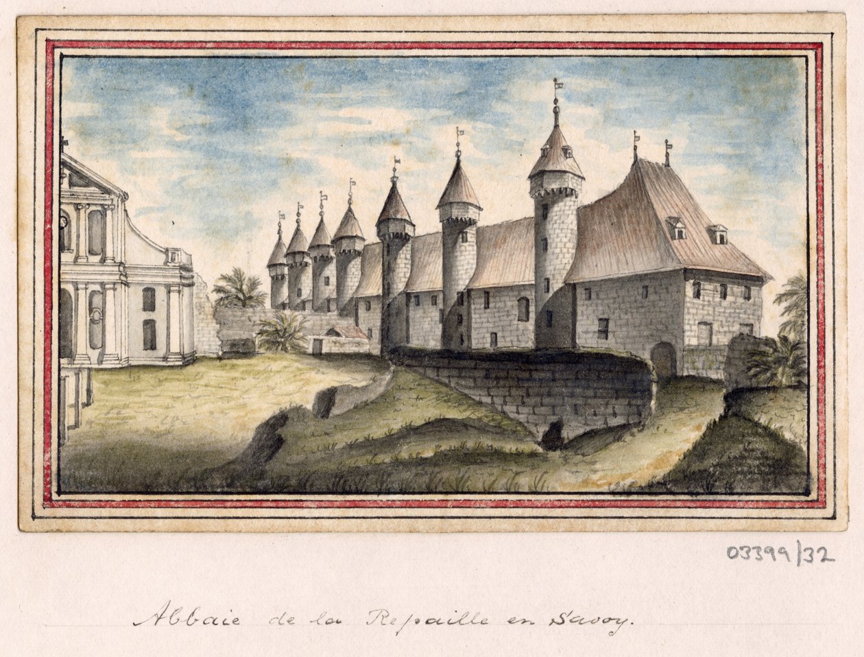 Une série de croquis, vues en Grande-Bretagne, sur le Continent et en Amérique 1772-1778 - British School