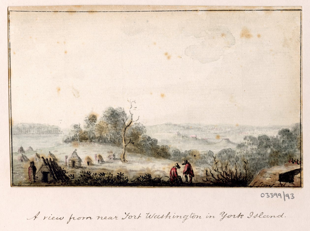Une série de croquis, vues en Grande-Bretagne, sur le Continent et en Amérique 1772-1778 - British School