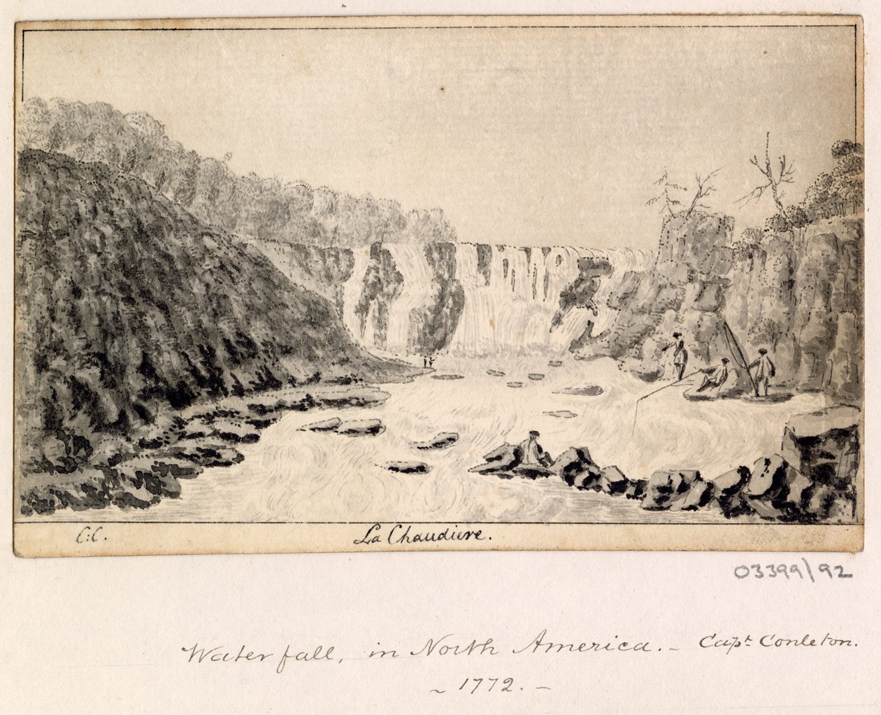 Une série de croquis, vues en Grande-Bretagne, sur le Continent et en Amérique 1772-1778 - British School