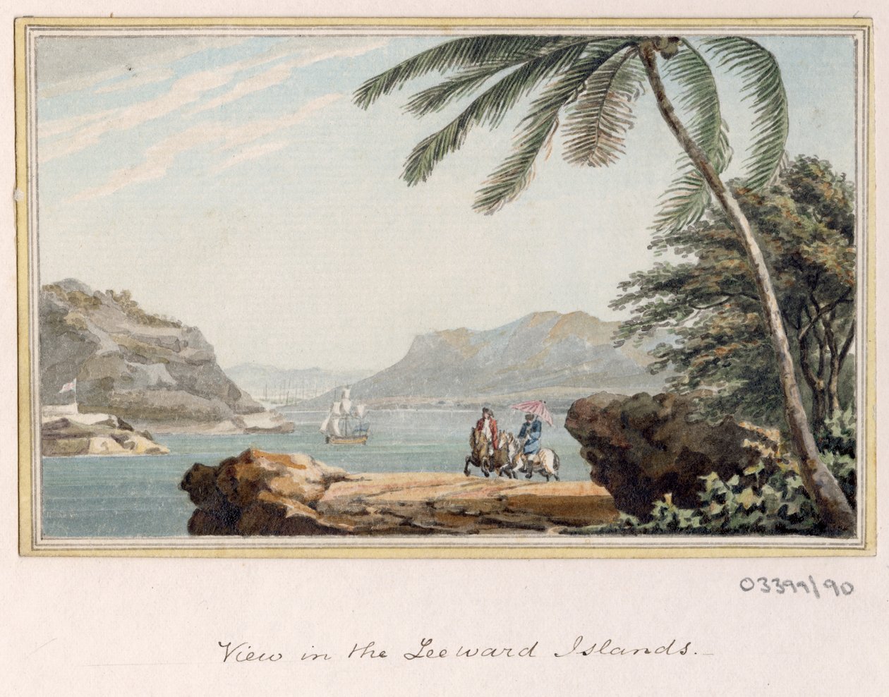 Une série de croquis, vues en Grande-Bretagne, sur le continent et en Amérique 1772-1778 - British School