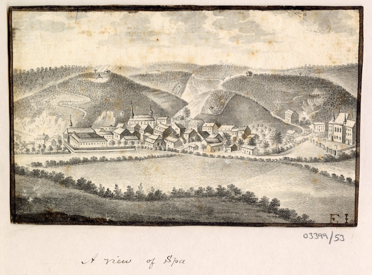 Une série de croquis, vues en Grande-Bretagne, sur le continent et en Amérique 1772-1778 - British School