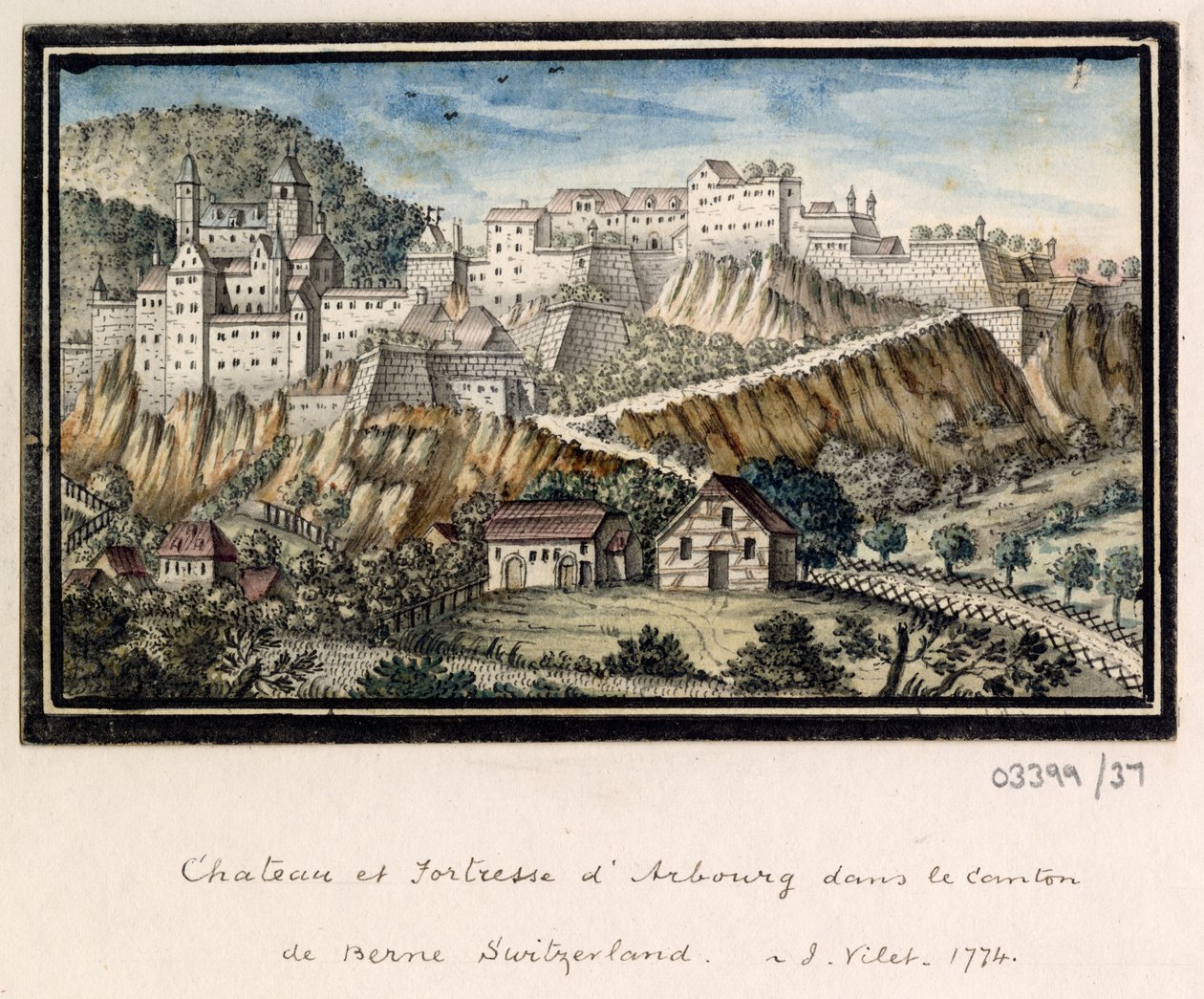 Une série de croquis, vues en Grande-Bretagne, sur le continent et en Amérique 1772-1778 - British School