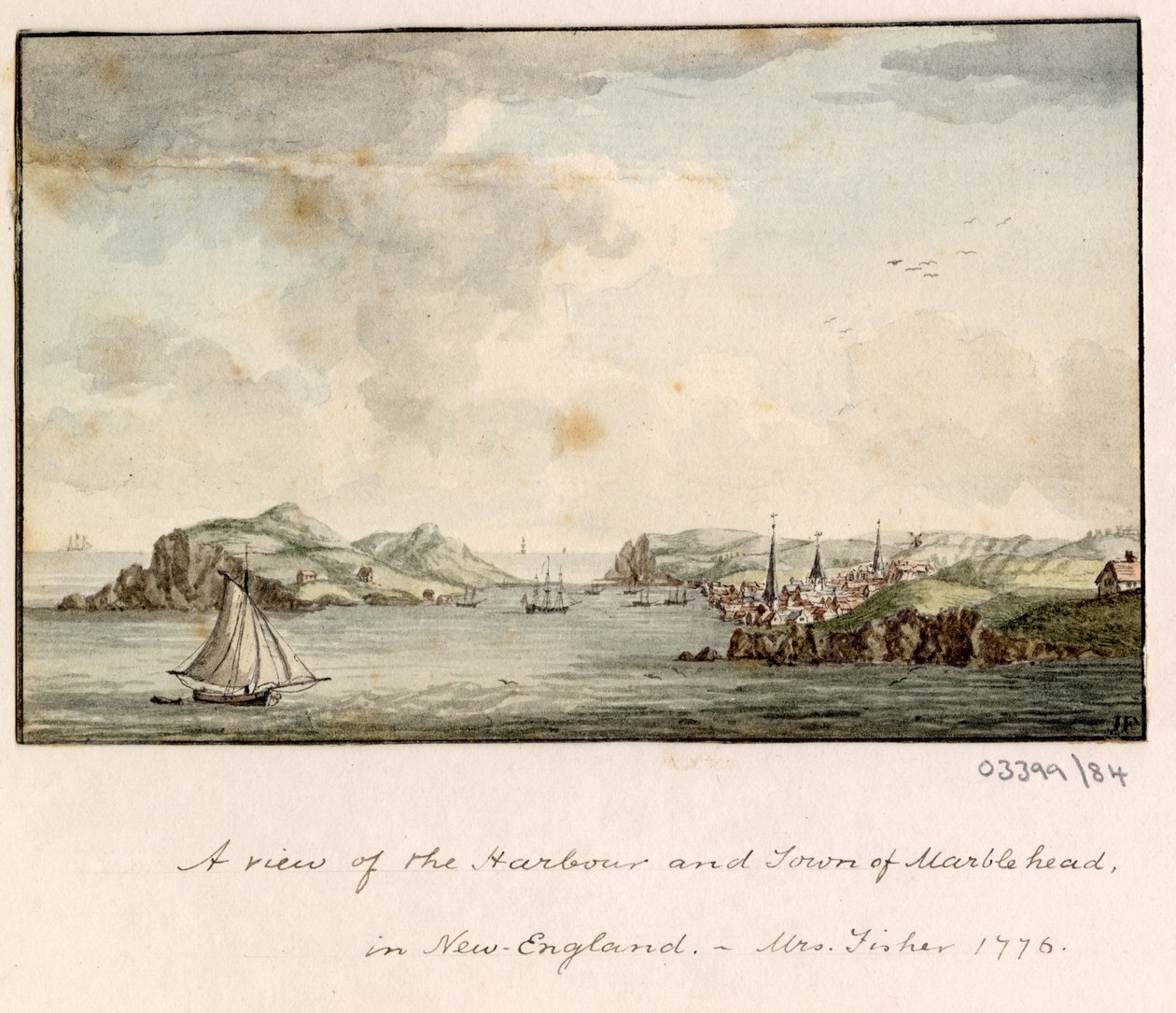 Une série de croquis, vues en Grande-Bretagne, sur le continent et en Amérique 1772-1778 - British School