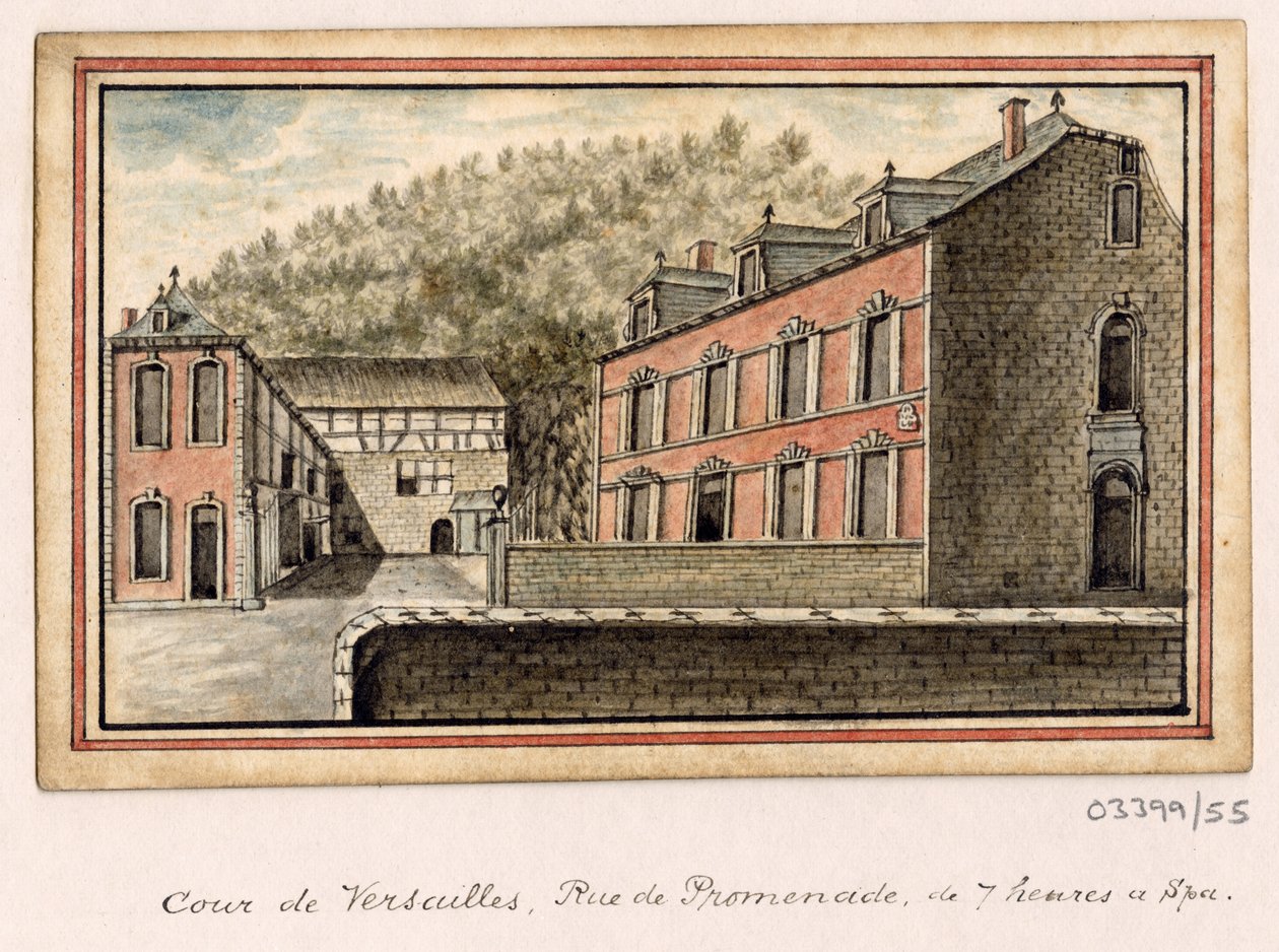 Une série de croquis, vues en Grande-Bretagne, sur le Continent et en Amérique 1772-1778 - British School
