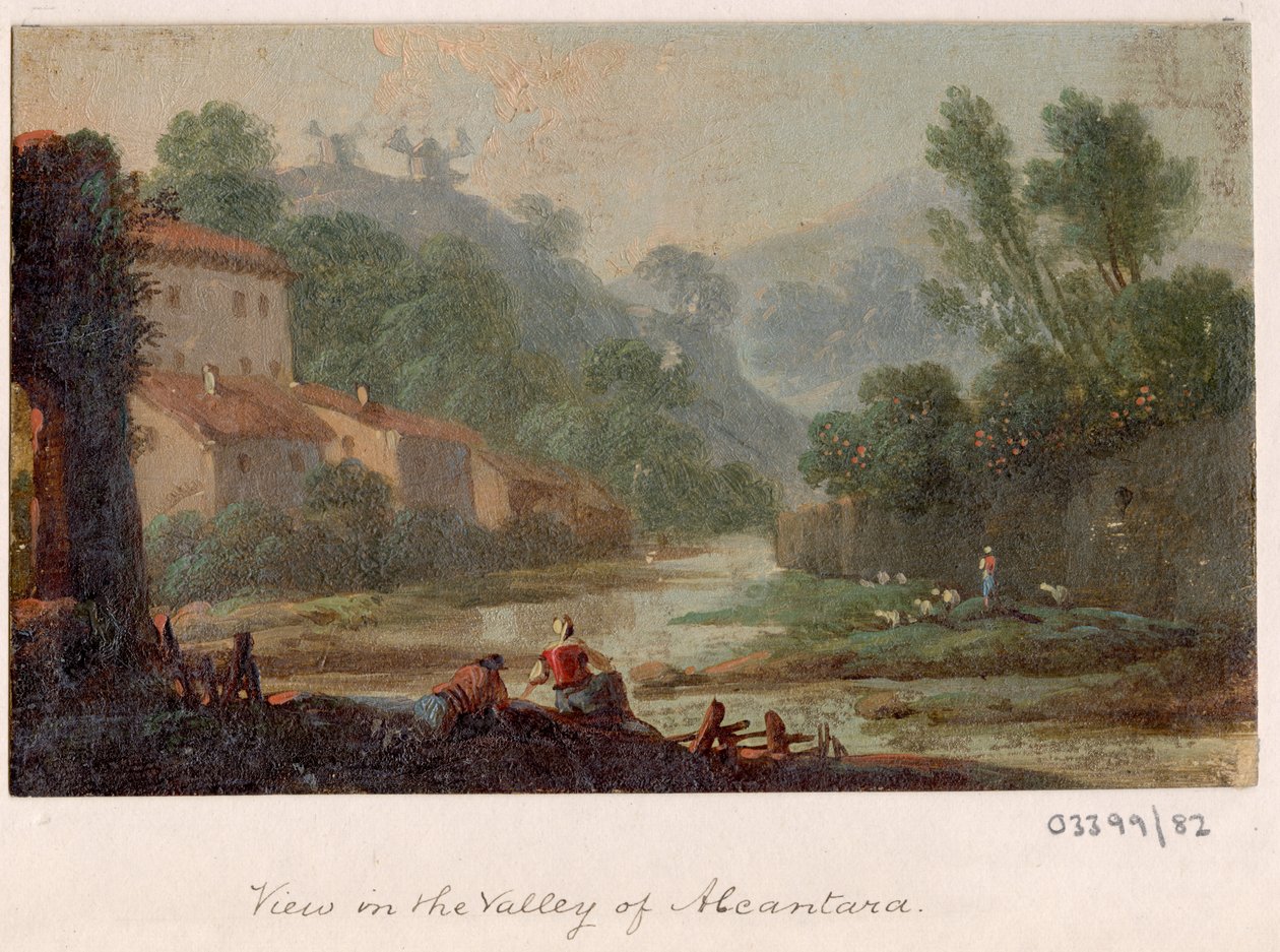 Une série de croquis, vues en Grande-Bretagne, sur le continent et en Amérique 1772-1778 - British School