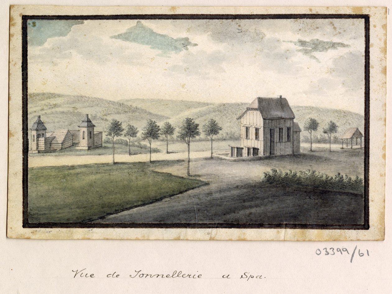 Une série de croquis, vues en Grande-Bretagne, sur le continent et en Amérique 1772-1778 - British School