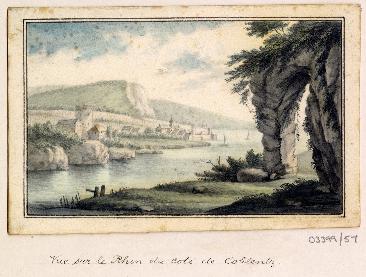 Une série de croquis, vues en Grande-Bretagne, sur le continent et en Amérique 1772-1778 - British School