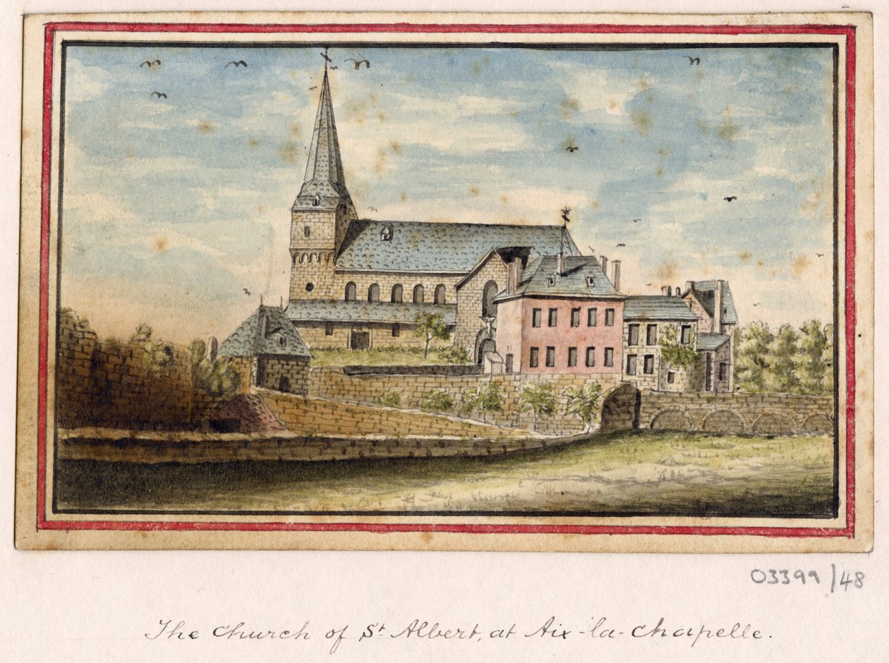 Une série de croquis, vues en Grande-Bretagne, sur le continent et en Amérique 1772-1778 - British School