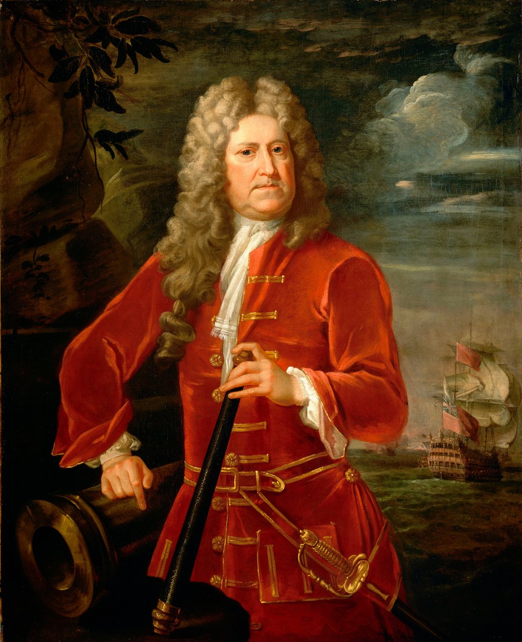 Amiral Nicholas Haddock (1686-1746) - British School