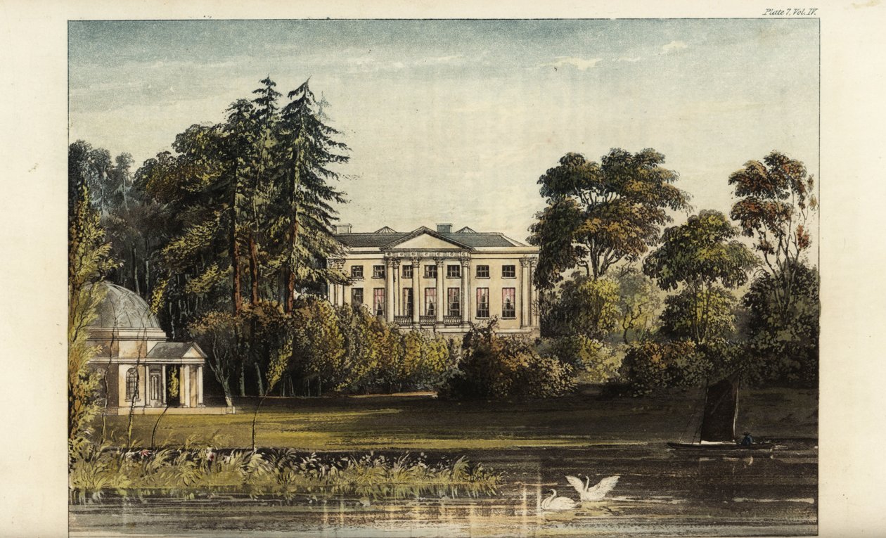 Maison de Hampton ou Villa de Garrick, Richmond sur la Tamise - British School