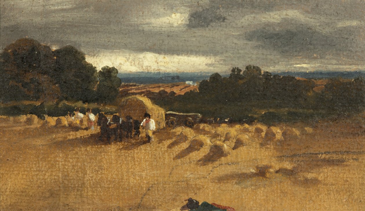 Scène de récolte - British School