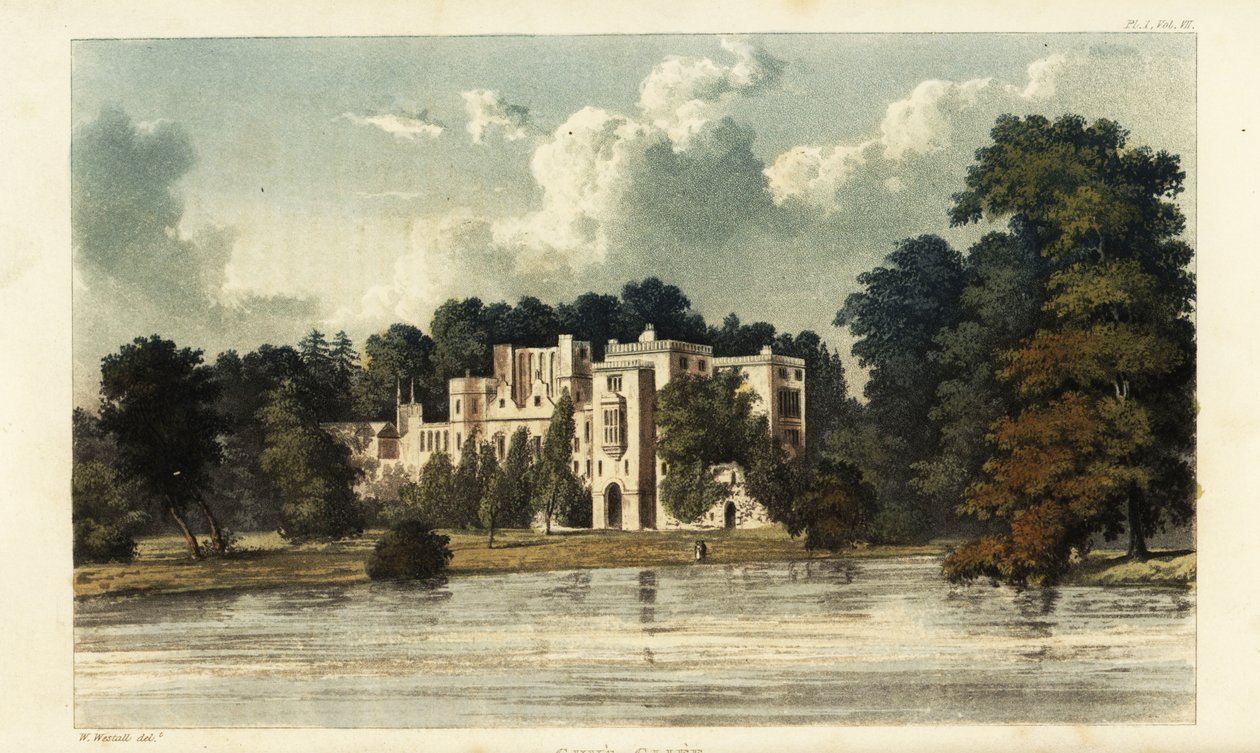 Cour Nord, Île de Wight, la résidence de Mme Bennet - British School