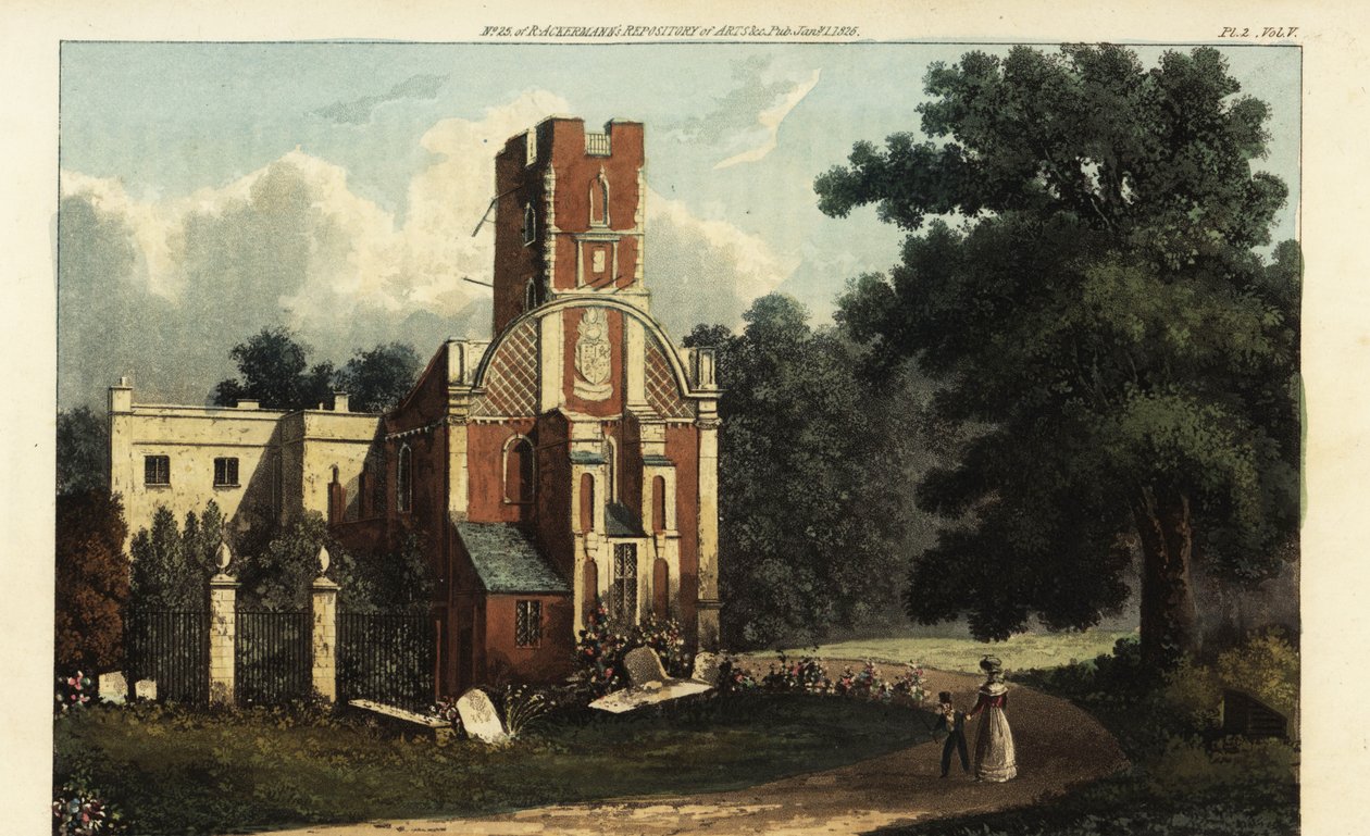 Orchard Cottage, Isle of Wight, siège de Sir Willoughby Gordo - British School