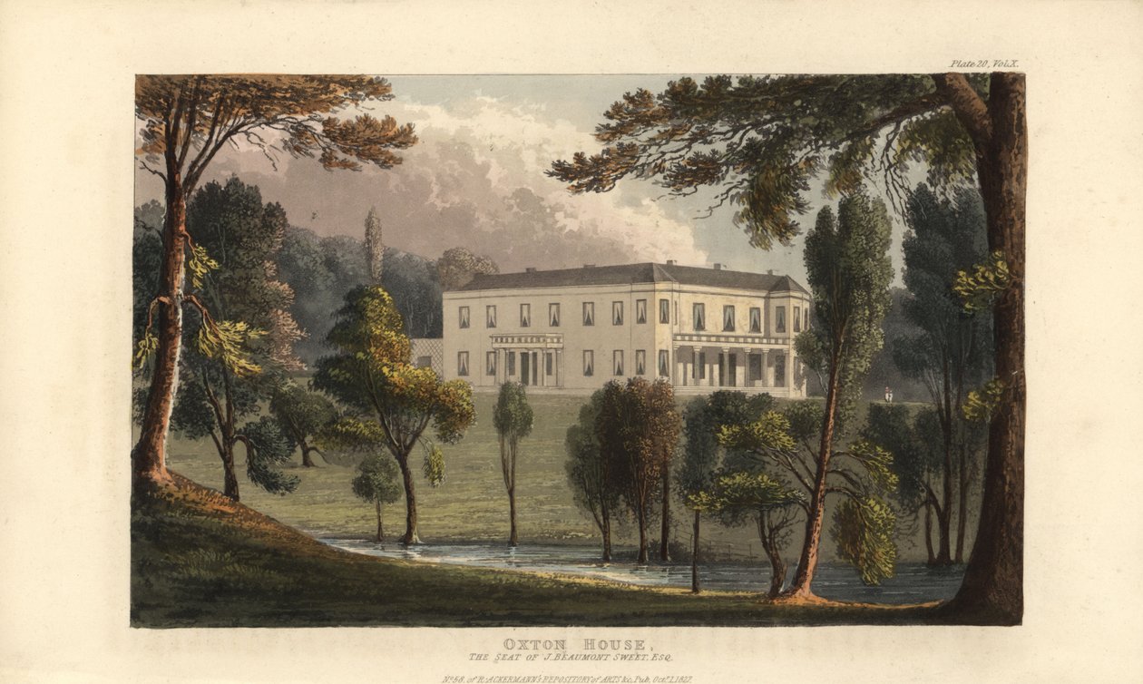 Oxton House, Devon, siège du Rév. John Beaumont Swete - British School