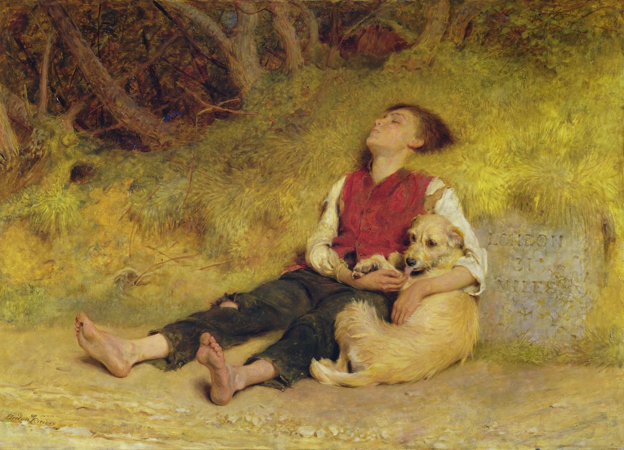 Son seul ami - Briton Riviere