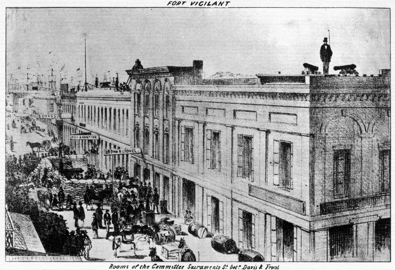 Fort Vigilant, Sacramento, Californie, 1856 1937 - Britton and Rey