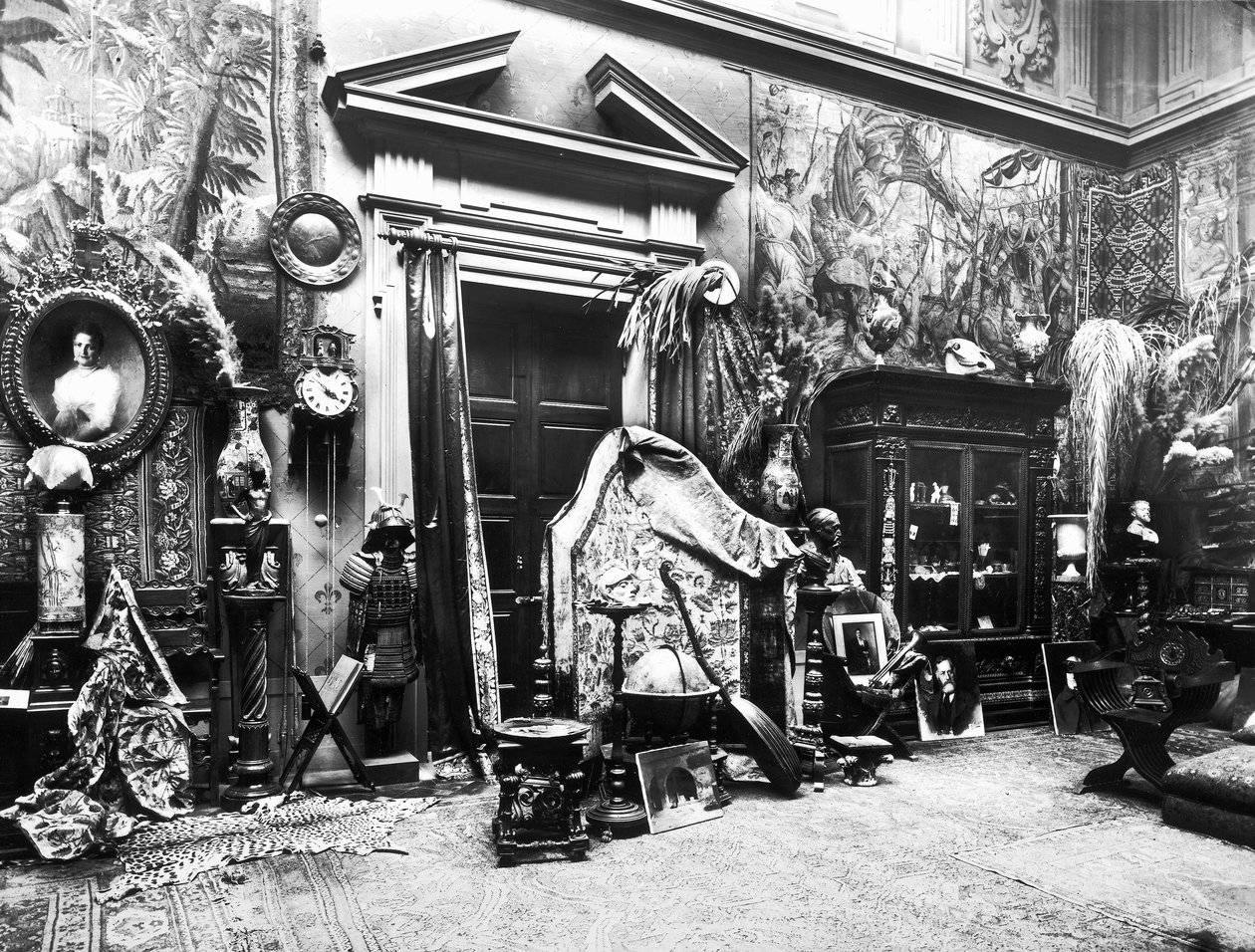 Atelier du peintre florentin Edoardo Gelli - Brogi Brogi