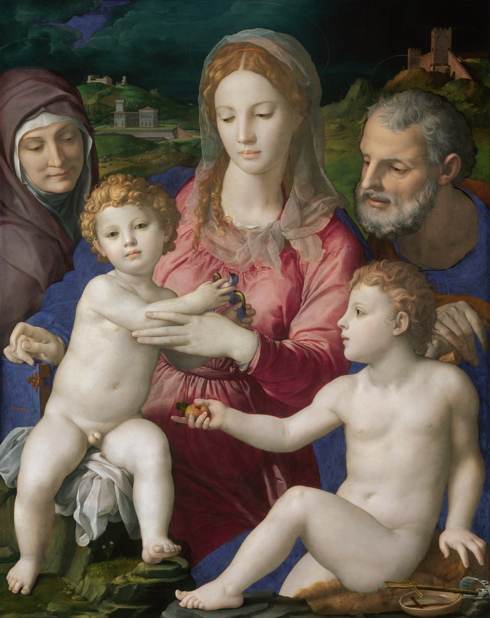 Sainte Famille avec Sainte Anne et l