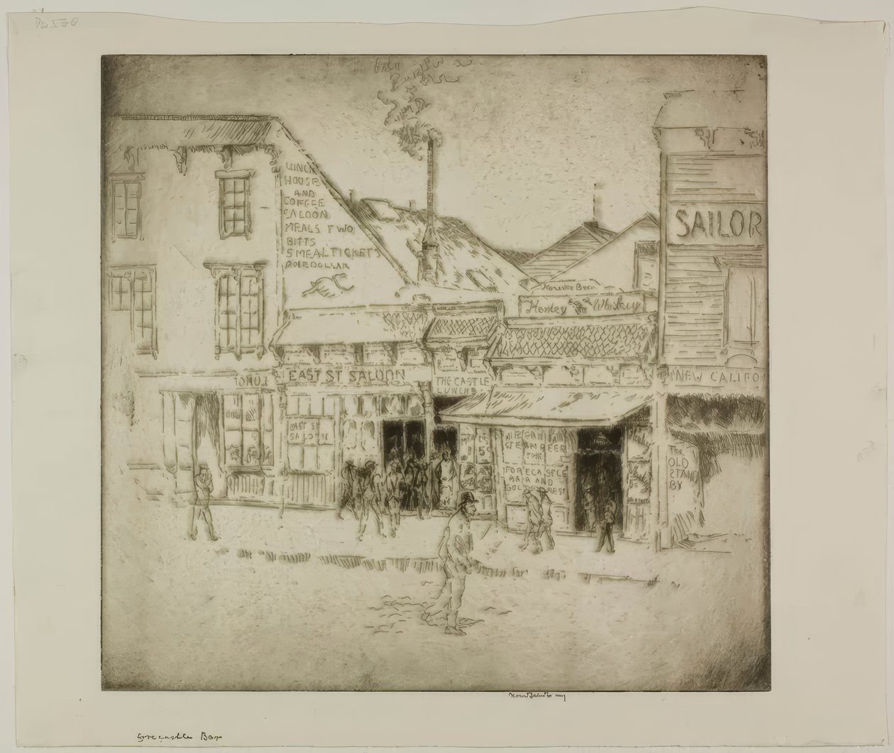 Bar Forecastle - Bror Julius Olsson Nordfeldt