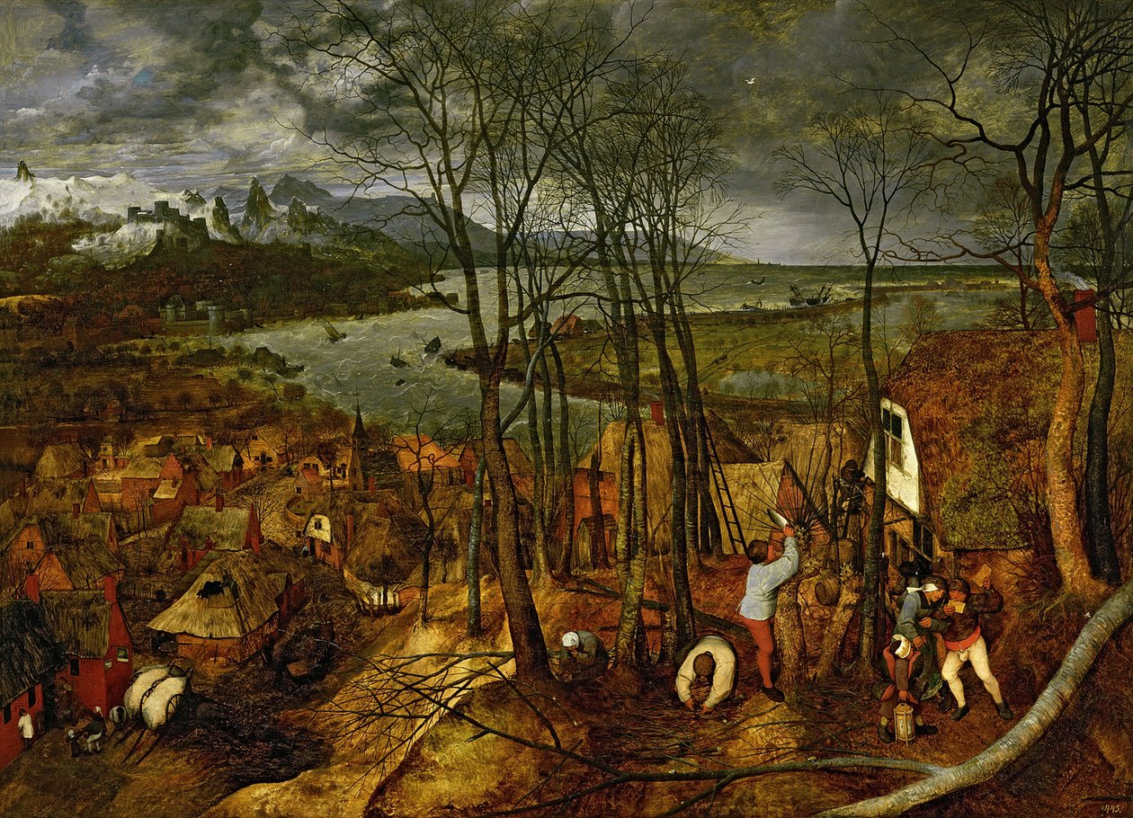 Le Jour sombre, début du printemps, 1565 - Bruegel