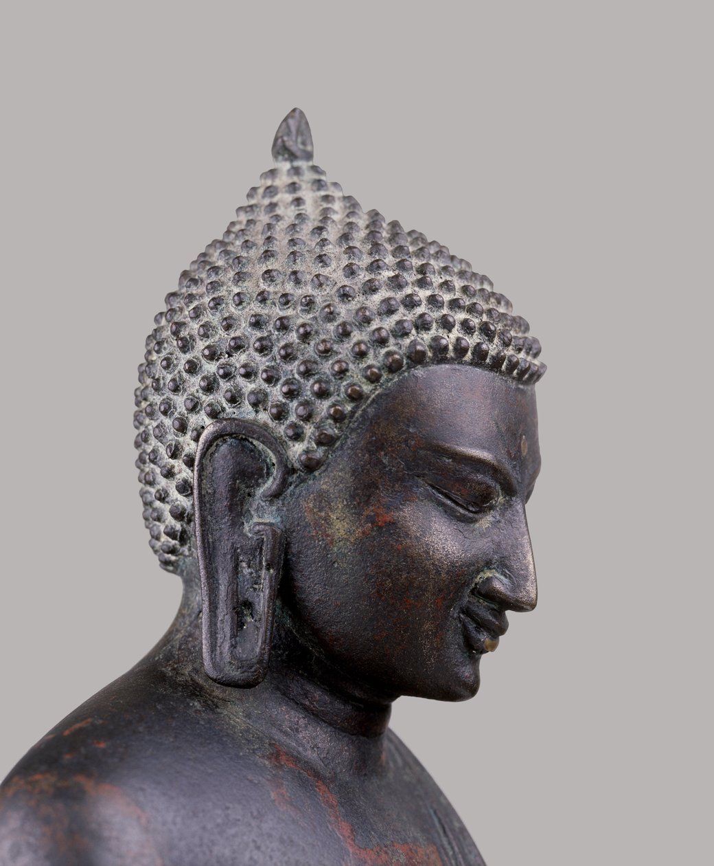 Tête de Bouddha, style Pagan classique (11ème-14ème siècle) - Burmese School