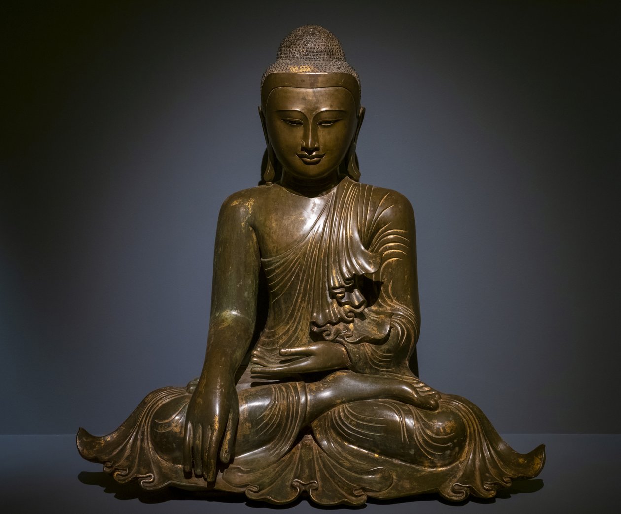 Maravijaya Buddha. Birmanie - Burmese School