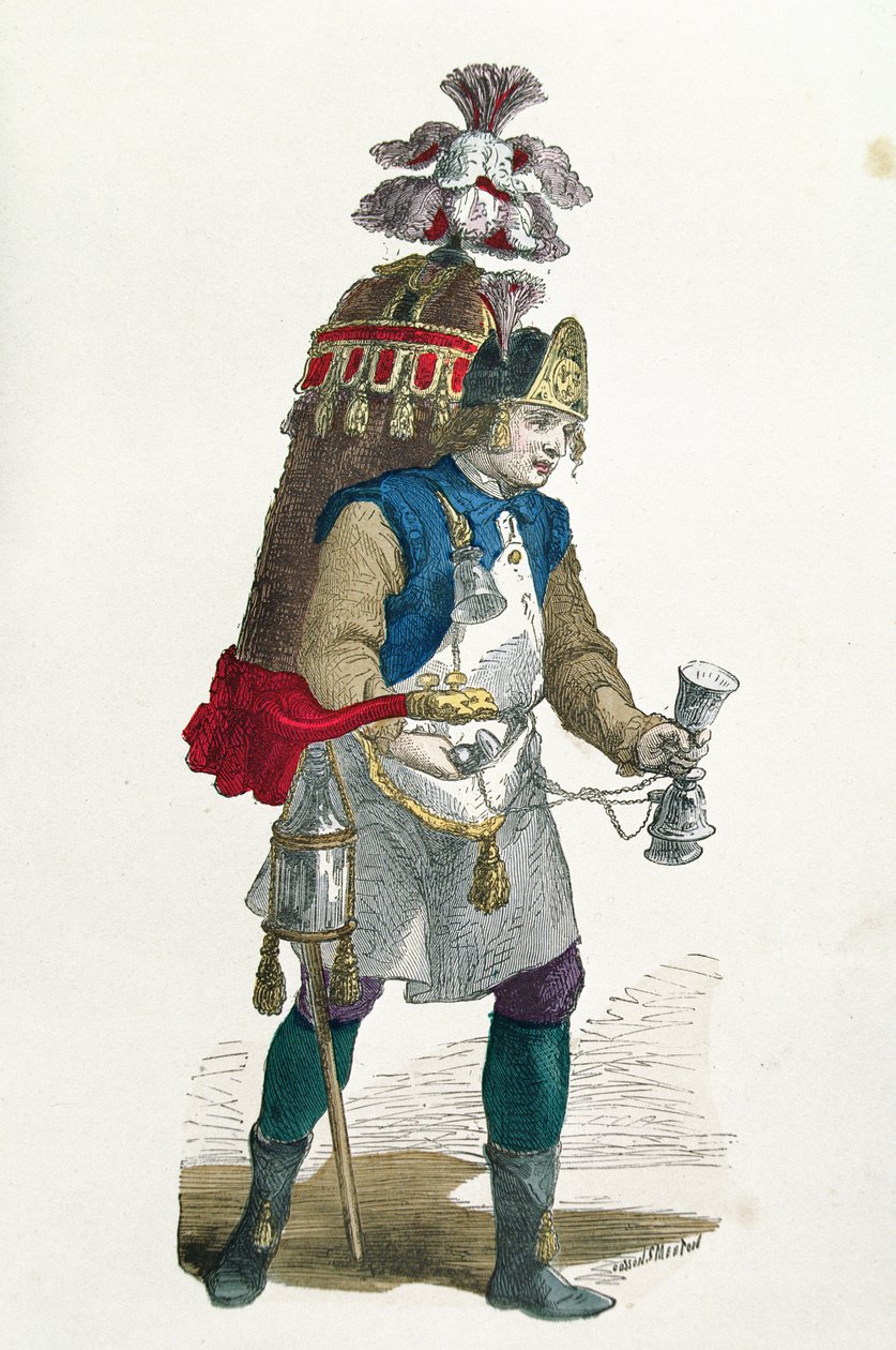Vendeur de noix de coco en 1774 - Burn Smeeton