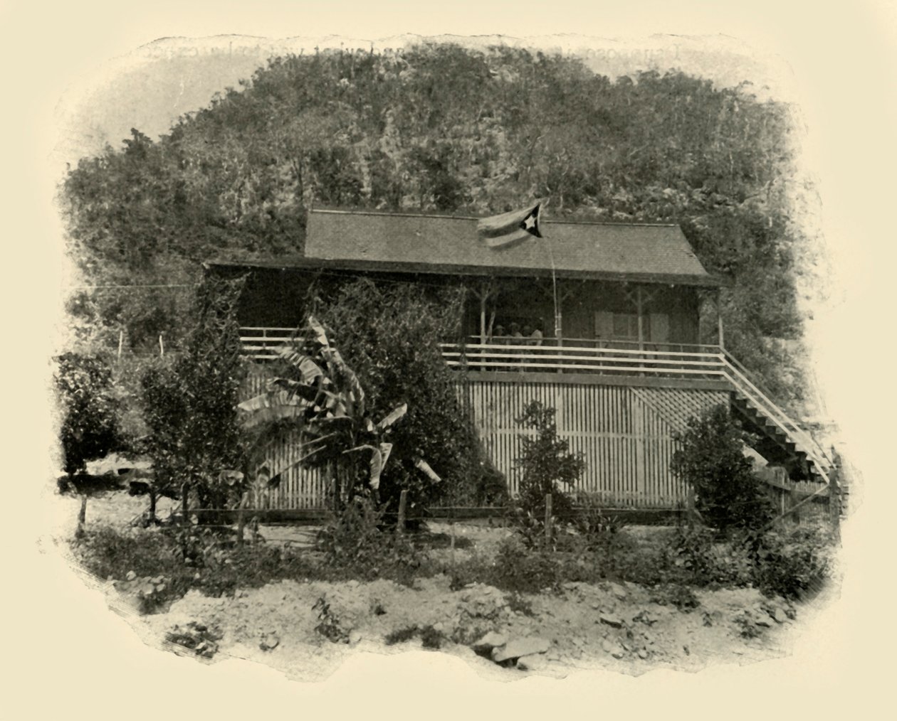 Quartier général cubain à Daiquiri, guerre hispano-américaine, juin 1898, 1899 - Burr McIntosh