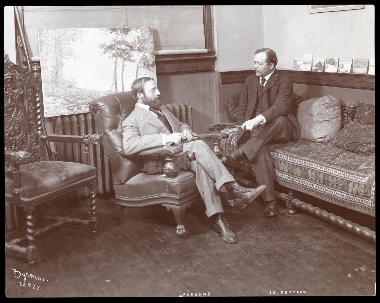 Artistes Parsons et Ed Pottest, 1907 - Byron Company