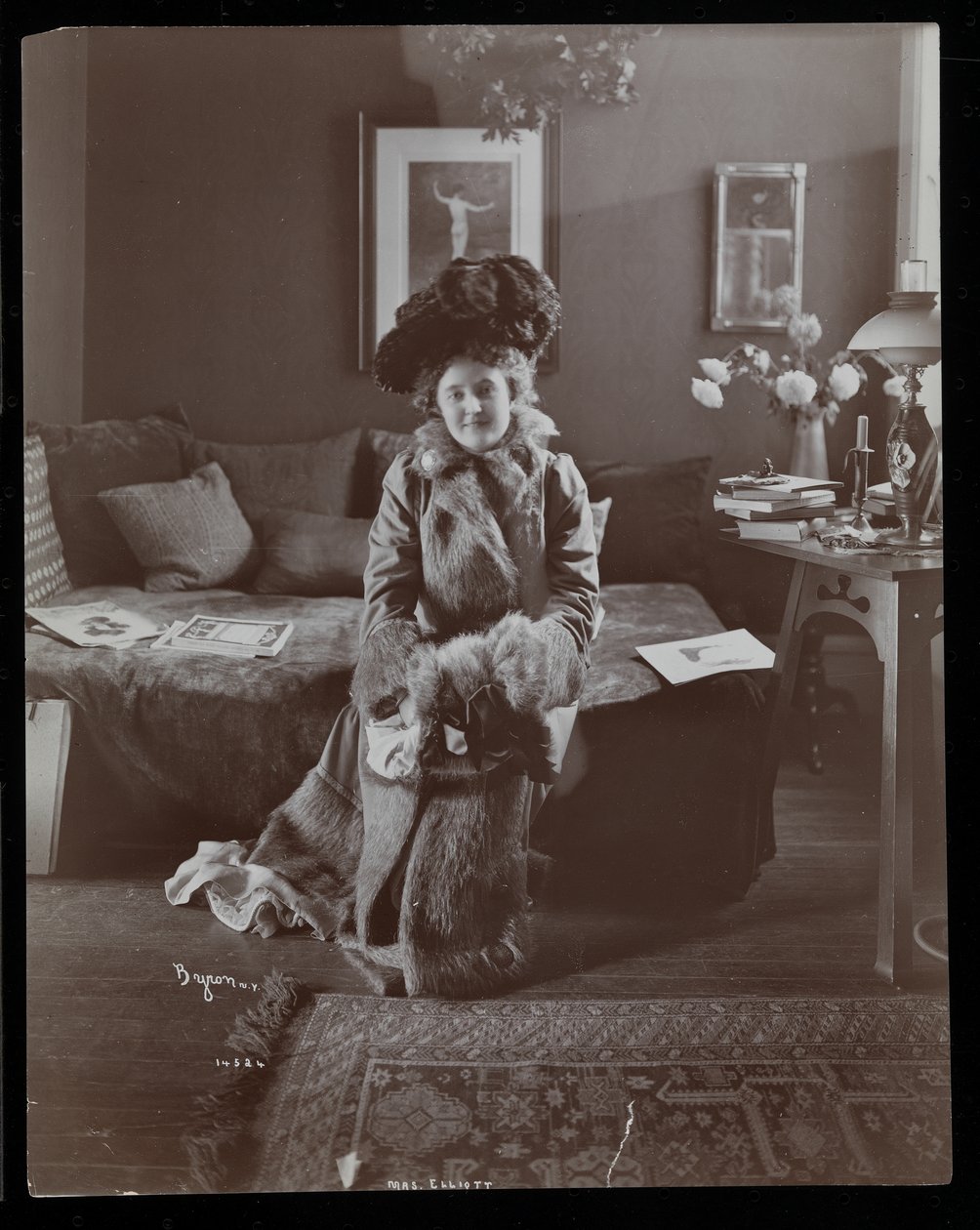 Portrait de Mme Elliott ou de sa parente, 1902 - Byron Company